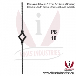 Wrought Iron Panel Bar