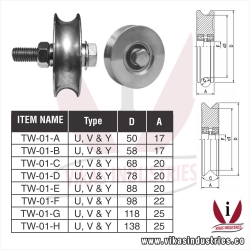 Gate Track Wheels