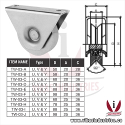 Gate Track Wheels