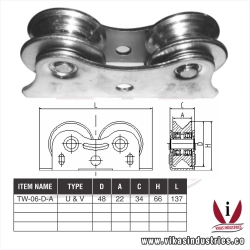 Gate Track Wheels
