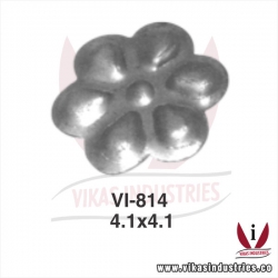 <p>wrought iron leaves flowers</p>